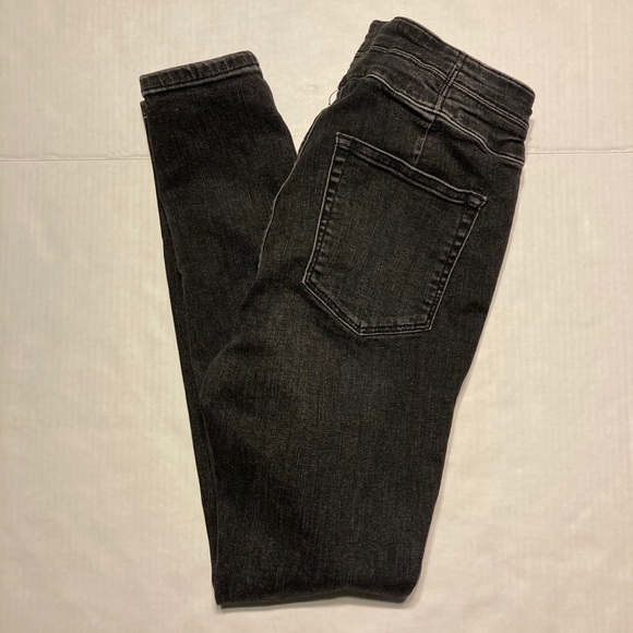 Free People Lace up black jeggings High Rise - Picture 2 of 10